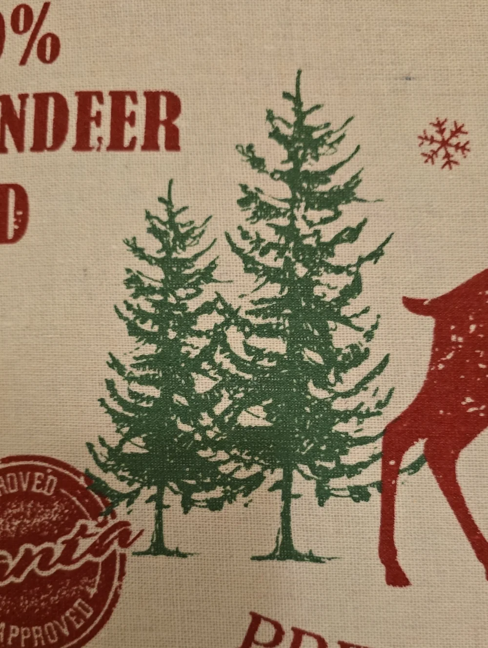 Kringles Grain Christmas Pillow
